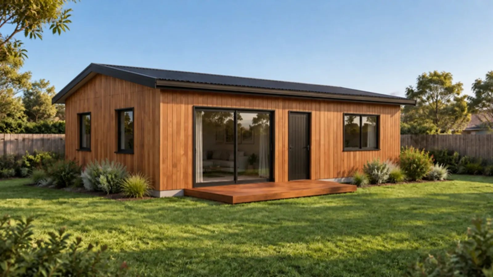 The Gabby granny flat — Timber facade treatment