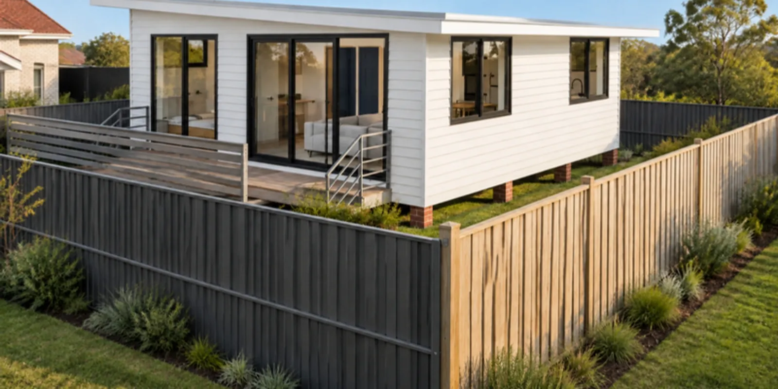 The Peggy granny flat — Hamptons facade treatment