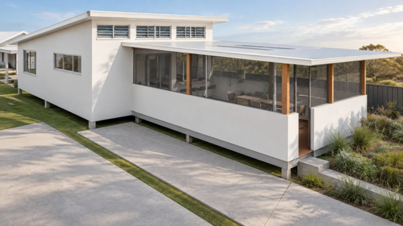 The Hazel granny flat — render