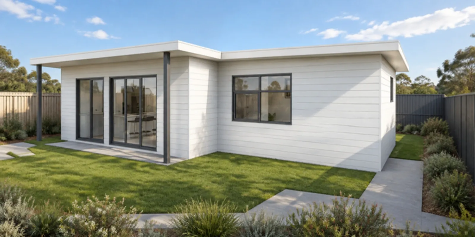 The Joyce granny flat — render