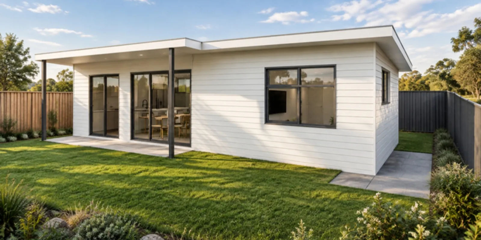 The Maude granny flat — render